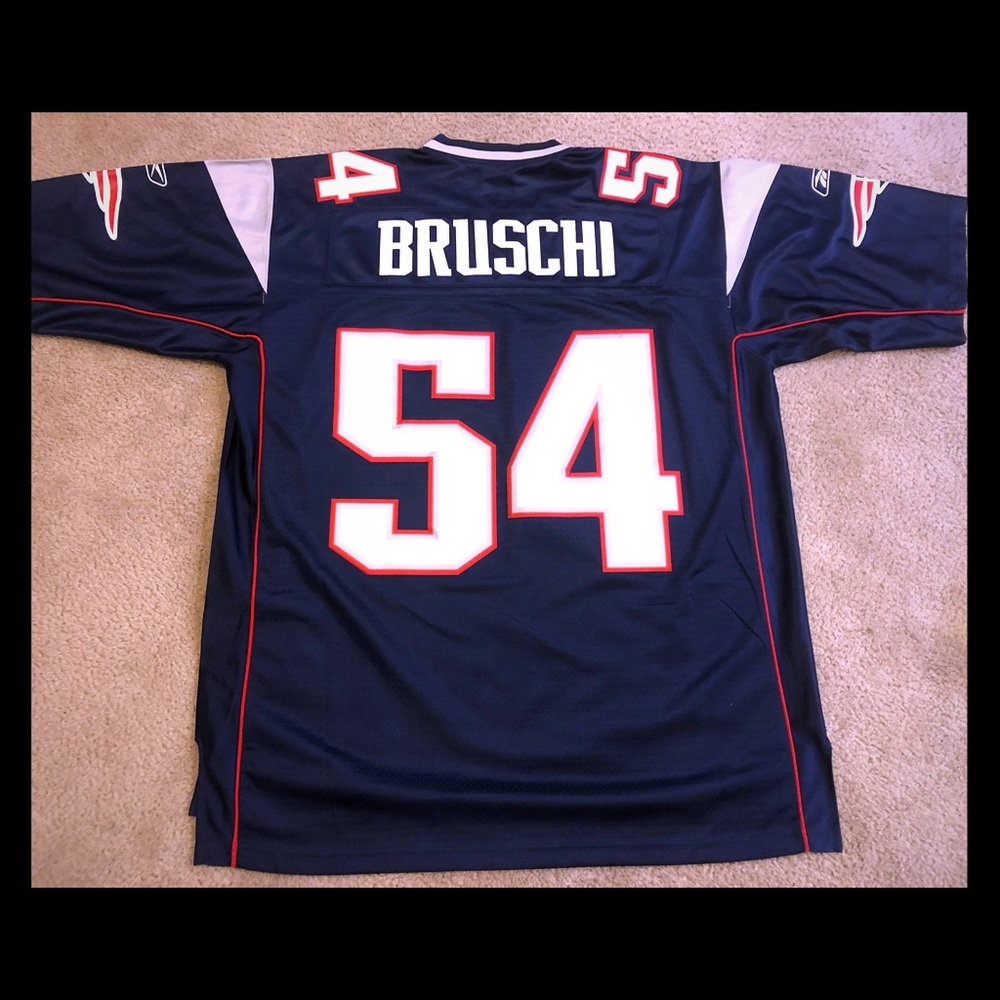 New England Patriots Bruschi Jersey Reebok